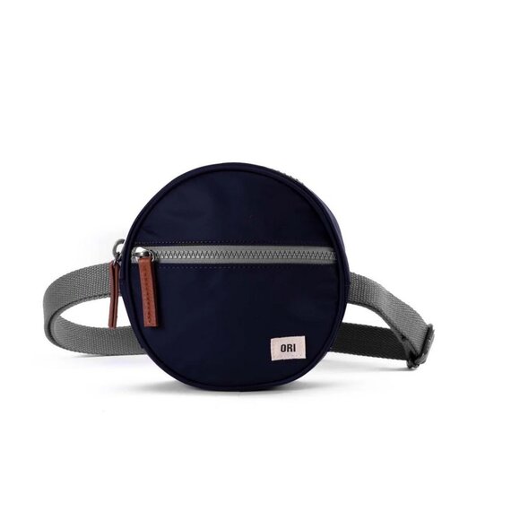 ORI London Paddington D Recycled Nylon Hip Bag - Midnight Blue - Picture 1 of 7